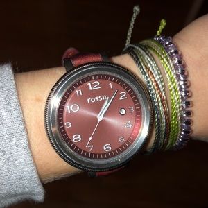 Fossil Leather Watch